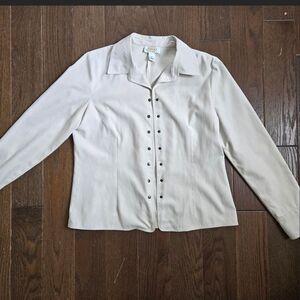 Talbots Cream Jacket